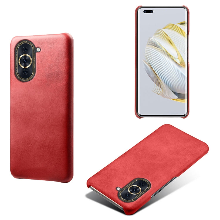 For Huawei nova 10 Pro Calf Texture PC + PU Phone Case