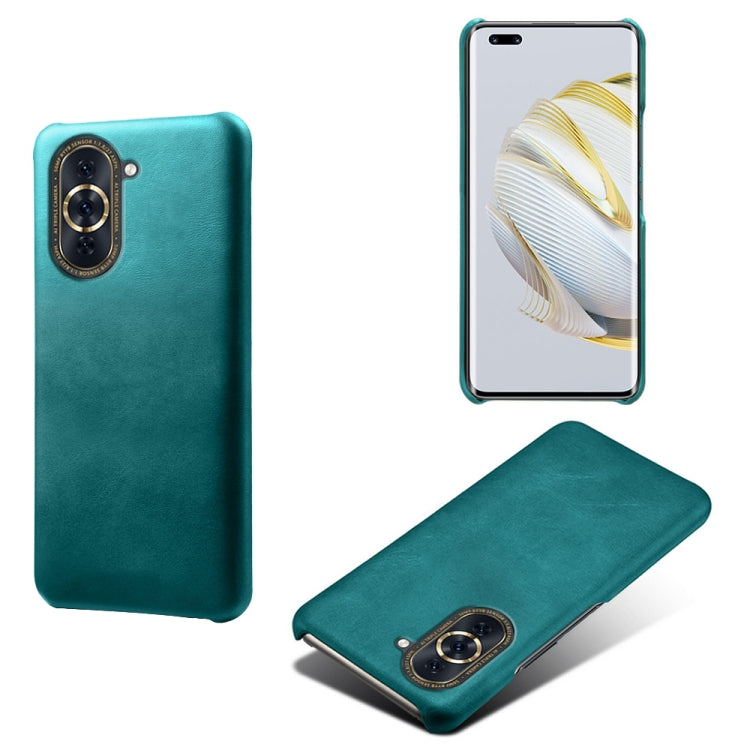 For Huawei nova 10 Pro Calf Texture PC + PU Phone Case