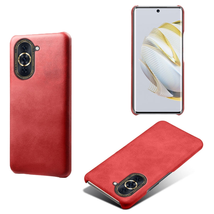 For Huawei nova 10 Calf Texture PC + PU Phone Case