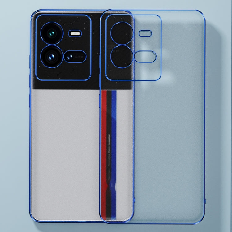For vivo iQOO 10 Electroplated Frosted Phone Case