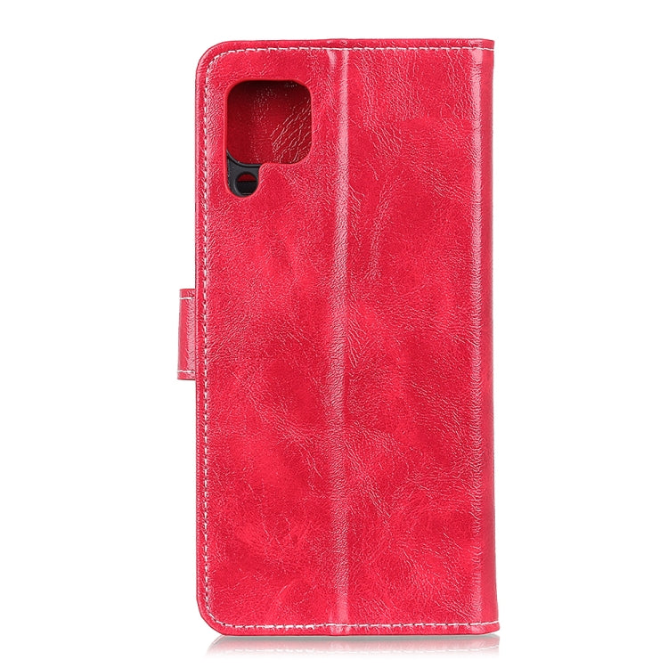 For Huawei P40 Lite / Nova 6 SE Vintage Crazy Horse Pattern PU + Left and Right Open with Photo Frame & Bracket & Positive and Negative Buckle