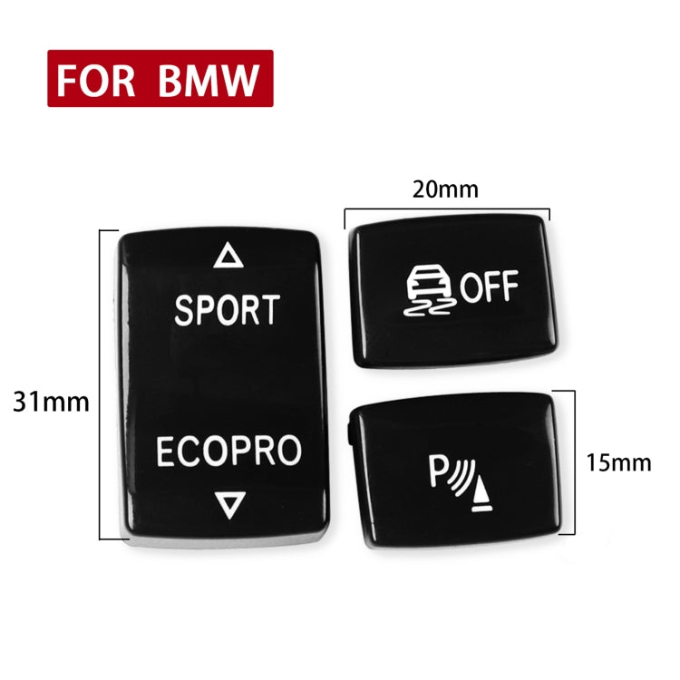 Car Gear Button Set for BMW 1 Series F20 2012-2018,Left and Right Drive