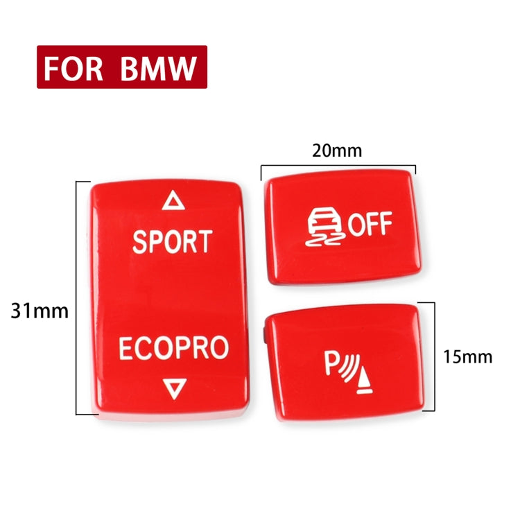 Car Gear Button Set for BMW 1 Series F20 2012-2018,Left and Right Drive