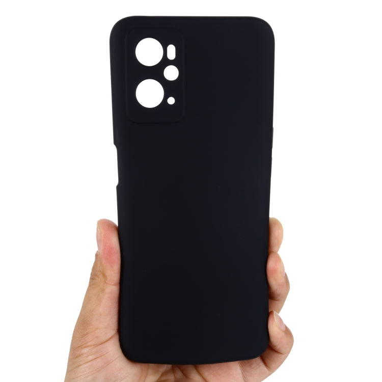 For OPPO K10 4G Pure Color Liquid Silicone Shockproof Full Coverage Phone Case