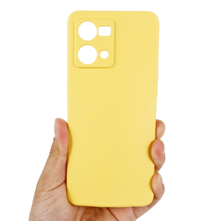 For OPPO Reno 7 4G Global/F21 Pro 4G Pure Color Liquid Silicone Shockproof Full Coverage Phone Case