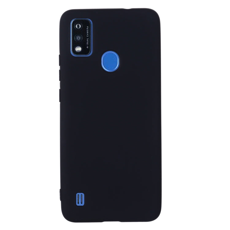 For ZTE Blade A51 2021 Pure Color Liquid Silicone Shockproof Full Coverage Phone Case