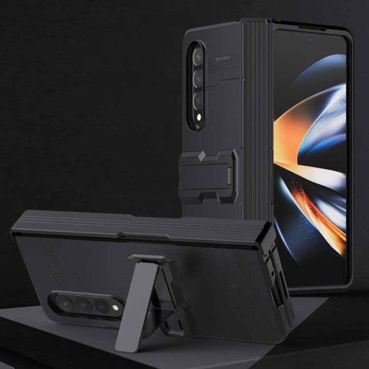 For Samsung Galaxy Z Fold4 King Kong All-round Anti-fall Phone Case with Holder