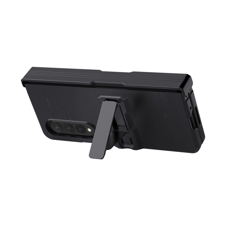 For Samsung Galaxy Z Fold4 King Kong All-round Anti-fall Phone Case with Holder