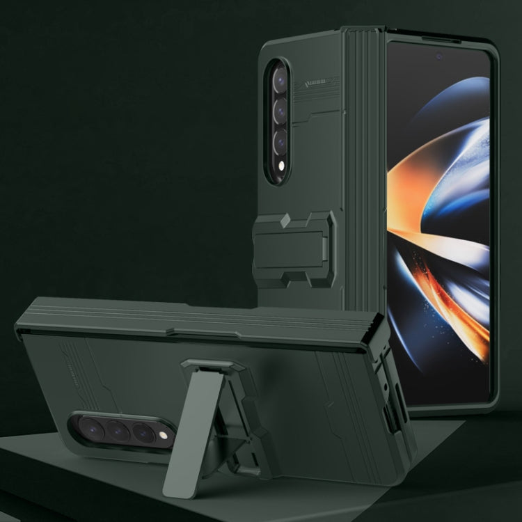 For Samsung Galaxy Z Fold4 King Kong All-round Anti-fall Phone Case with Holder