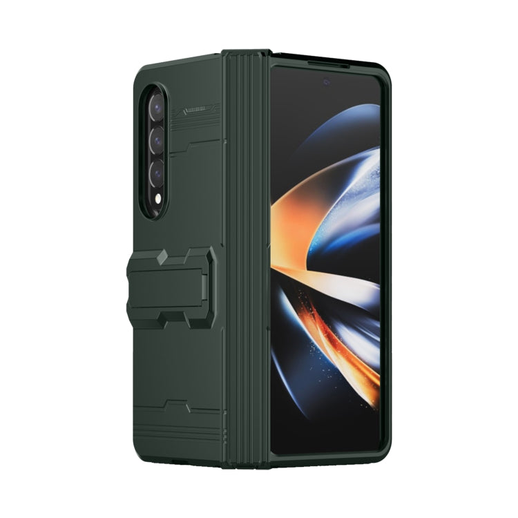 For Samsung Galaxy Z Fold4 King Kong All-round Anti-fall Phone Case with Holder