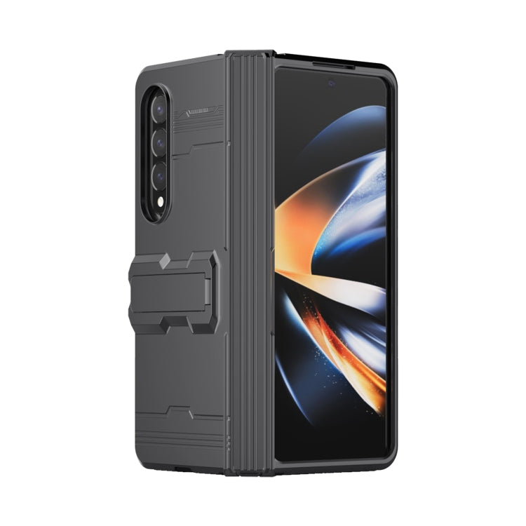 For Samsung Galaxy Z Fold4 King Kong All-round Anti-fall Phone Case with Holder