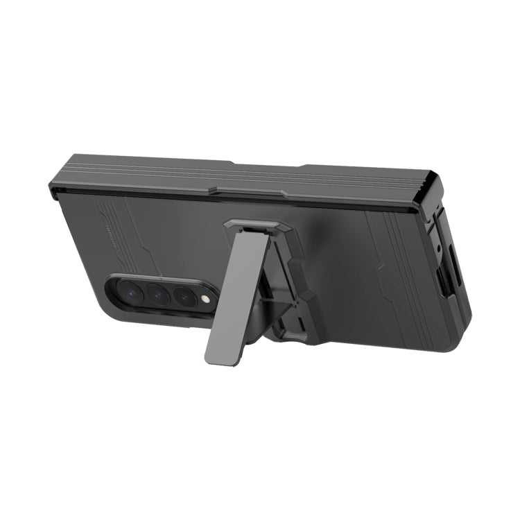 For Samsung Galaxy Z Fold4 King Kong All-round Anti-fall Phone Case with Holder
