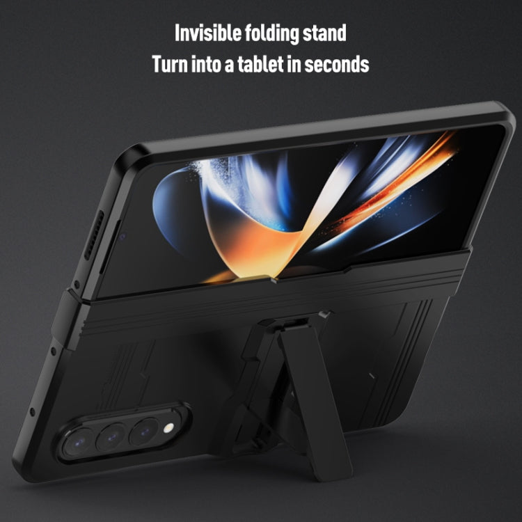 For Samsung Galaxy Z Fold4 King Kong All-round Anti-fall Phone Case with Holder