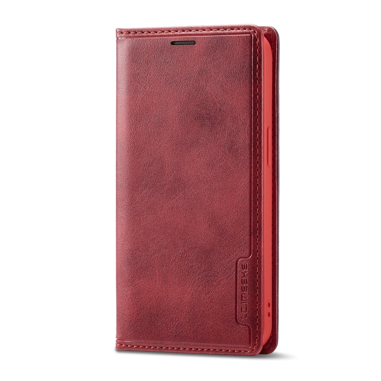 For iPhone 14 Pro LC.IMEEKE LC-001 Color Matching Frosted Leather Phone Case