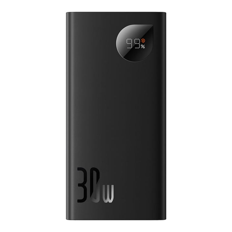 Baseus Adaman2 PPAD040001 10000mAh 30W Digital Display Fast Charge Power Bank with Type-C Cable(Black)