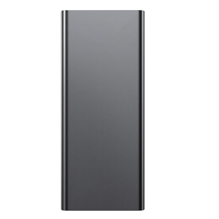 Baseus Adaman PPIMDA-D01 20000mAh 65W Metal Digital Display Quick Charge Power Bank with Type-C Cable(Black)