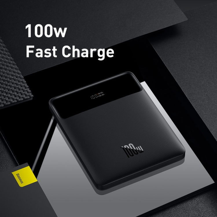 Baseus Blade PPDGL-01 20000mAh 100W Digital Display Fast Charging Power Bank(Black)