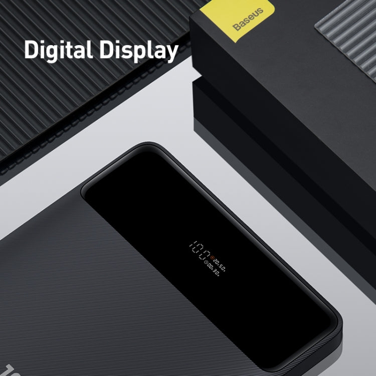 Baseus Blade PPDGL-01 20000mAh 100W Digital Display Fast Charging Power Bank(Black)