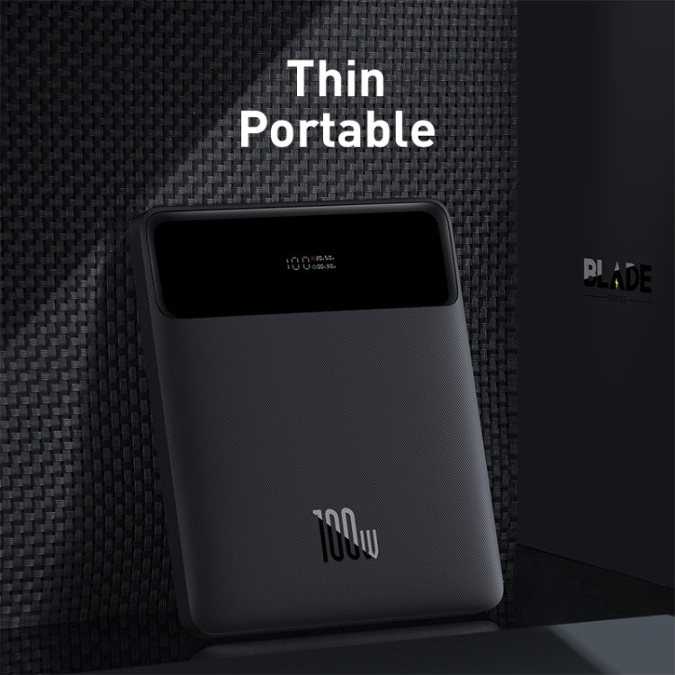 Baseus Blade PPDGL-01 20000mAh 100W Digital Display Fast Charging Power Bank(Black)