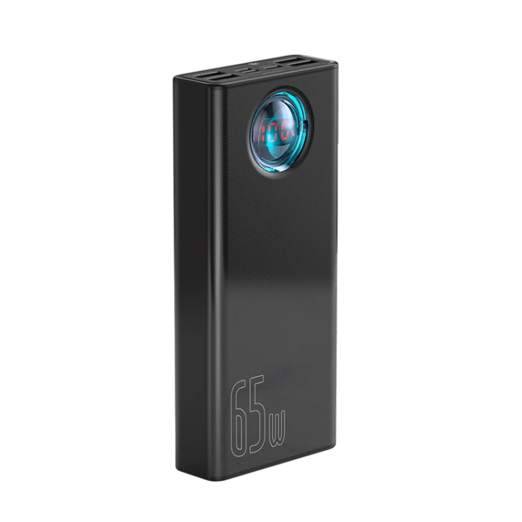 Baseus PPLG-A01 30000mAh 65W Amblight Digital Display Quick Charge Power Bank(Black)