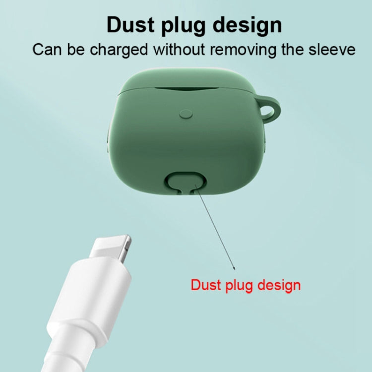 Pure Color Bluetooth Earphone Silicone Case For SoundPEATS Air 3