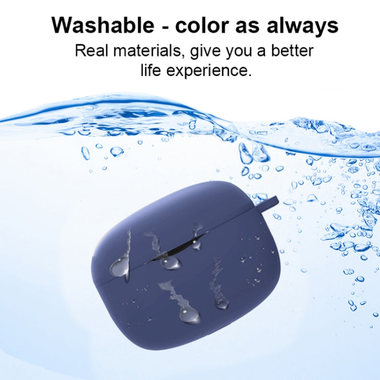 Pure Color Bluetooth Earphone Silicone Case For SoundPEATS Air3 Pro