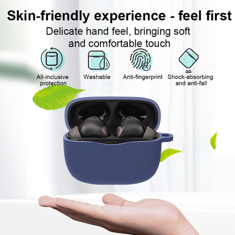 Pure Color Bluetooth Earphone Silicone Case For SoundPEATS Air3 Pro