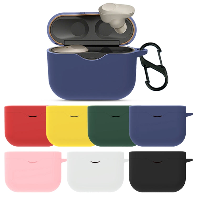 Earphone Silicone Protective Cover With Carabiner For Sony WF-1000XM3