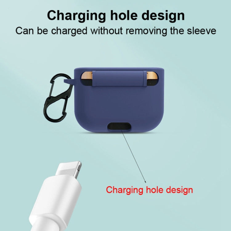 Earphone Silicone Protective Cover With Carabiner For Sony WF-1000XM3