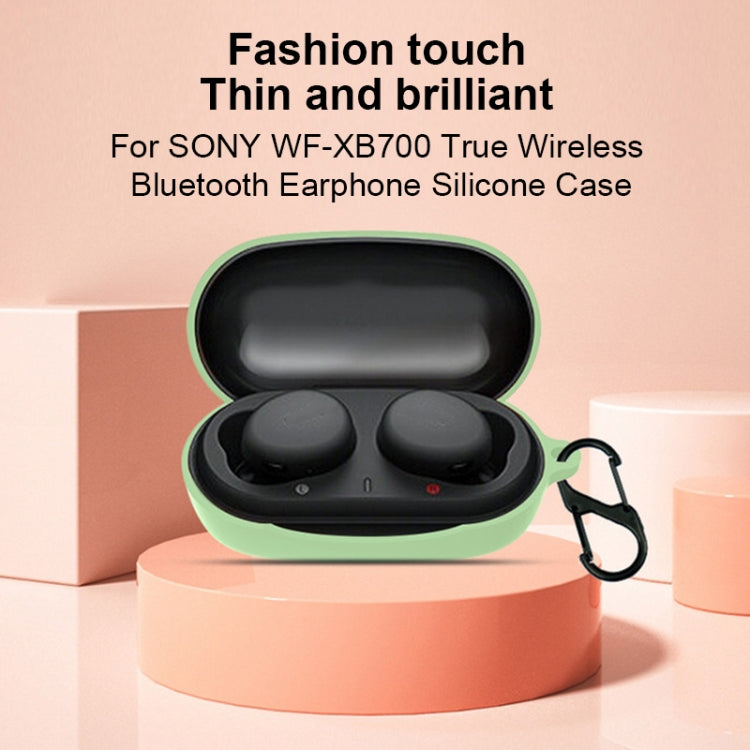 Pure Color Bluetooth Earphone Silicone Case For Sony WF-XB700