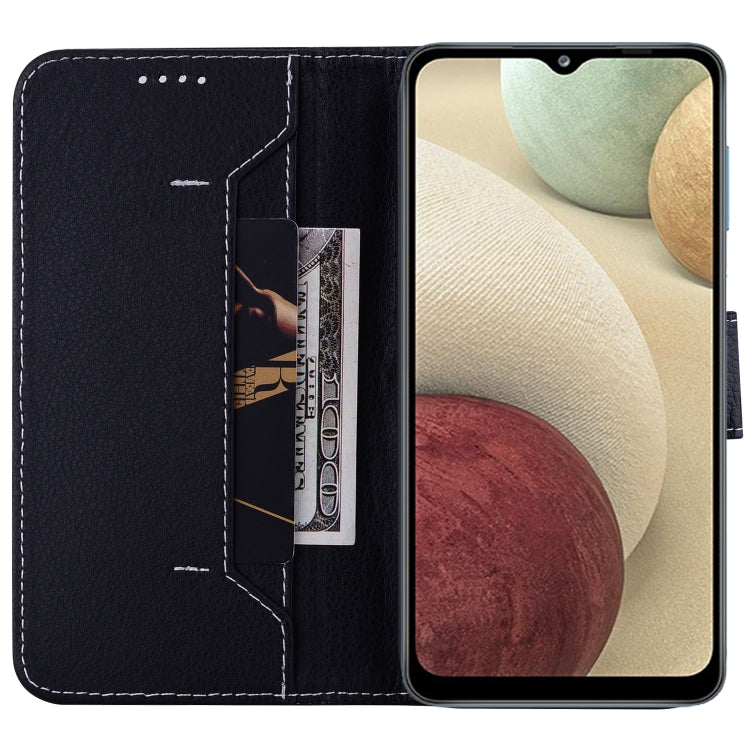 For Samsung Galaxy A20 / A30 Litchi RFID Leather Phone Case