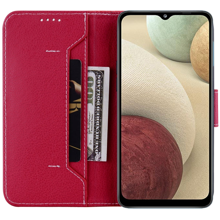 For Samsung Galaxy A20 / A30 Litchi RFID Leather Phone Case