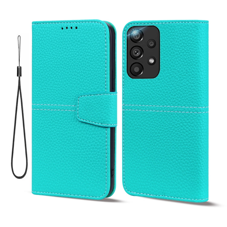 For Samsung Galaxy A33 5G Litchi RFID Leather Phone Case