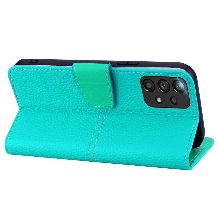 For Samsung Galaxy A33 5G Litchi RFID Leather Phone Case
