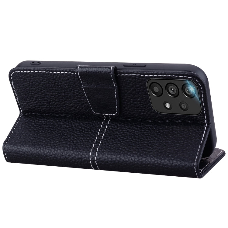 For Samsung Galaxy A33 5G Litchi RFID Leather Phone Case