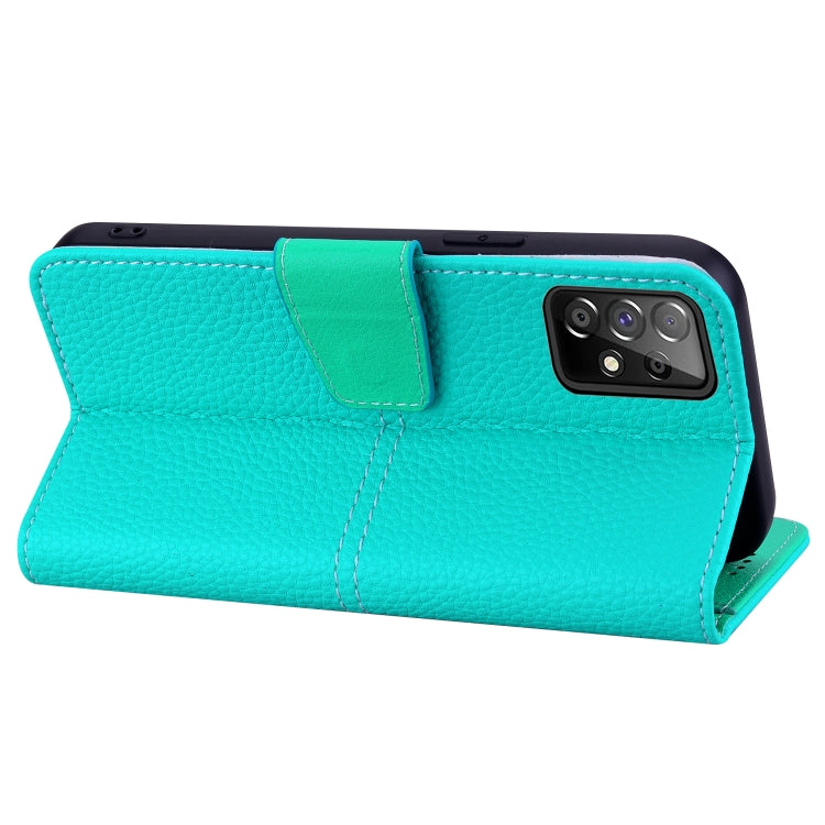 For Samsung Galaxy A53 Litchi RFID Leather Phone Case