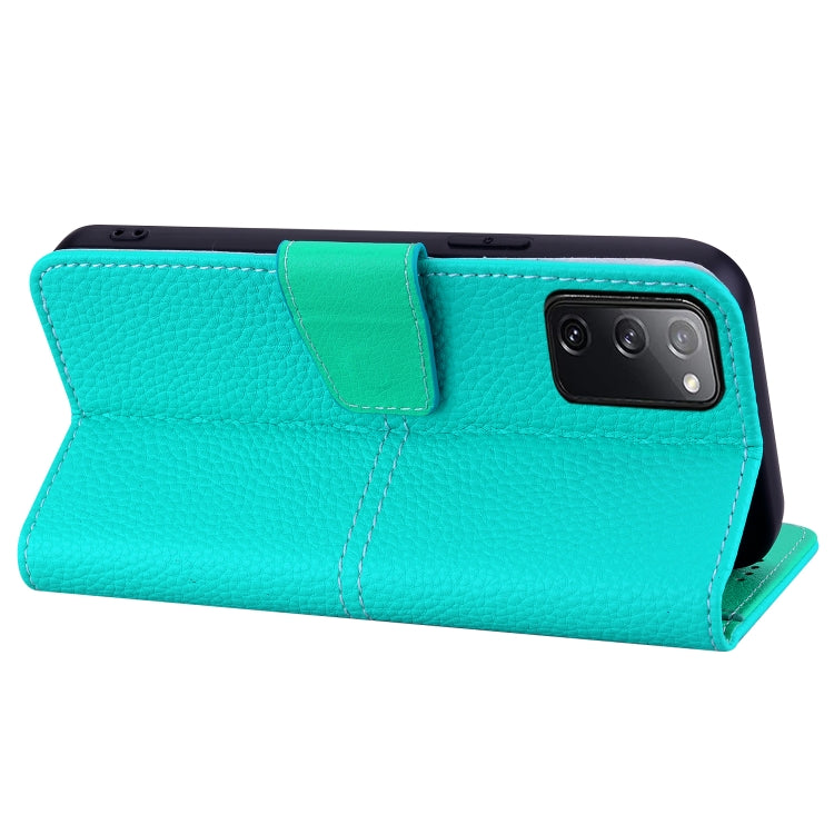 For Samsung Galaxy S20 FE 5G Litchi RFID Leather Phone Case