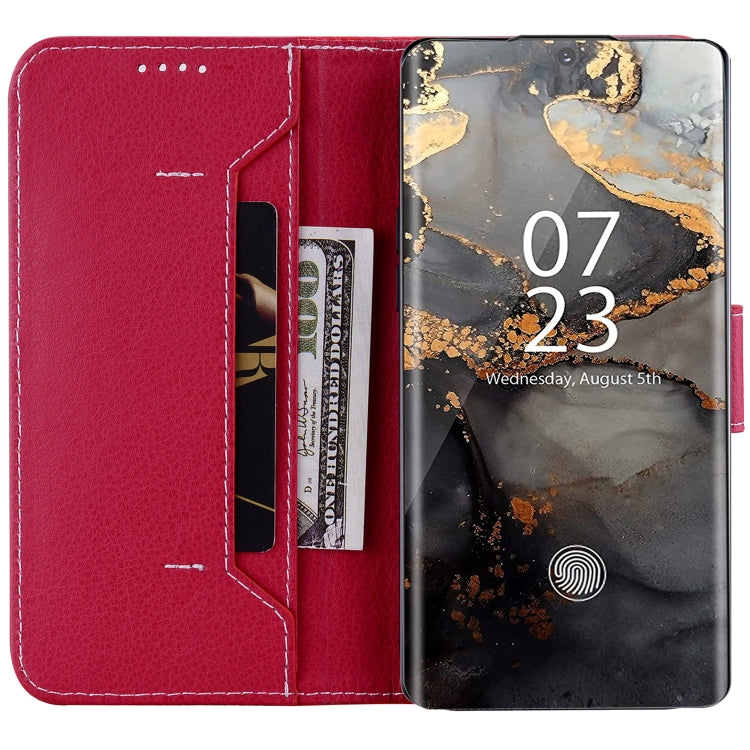 For Samsung Galaxy S21 Ultra 5G Litchi RFID Leather Phone Case