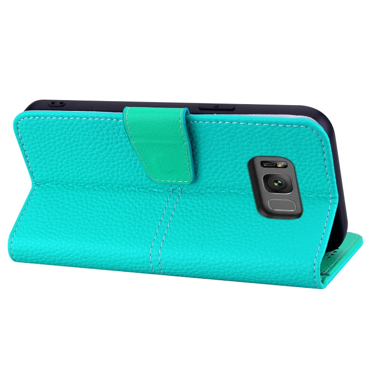 For Samsung Galaxy S8 Litchi RFID Leather Phone Case
