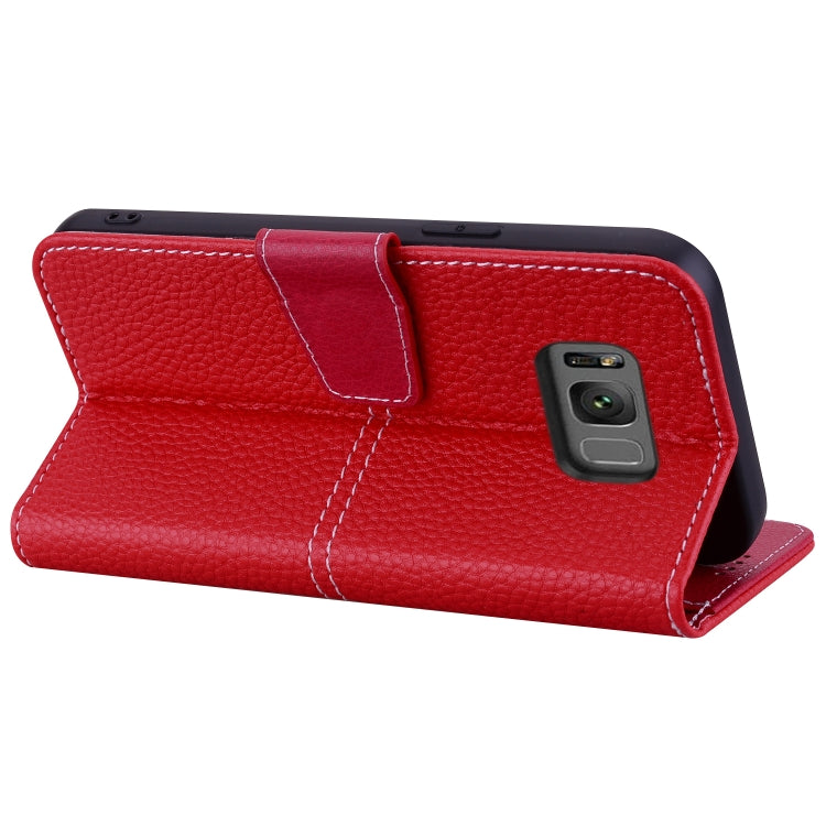 For Samsung Galaxy S8 Litchi RFID Leather Phone Case