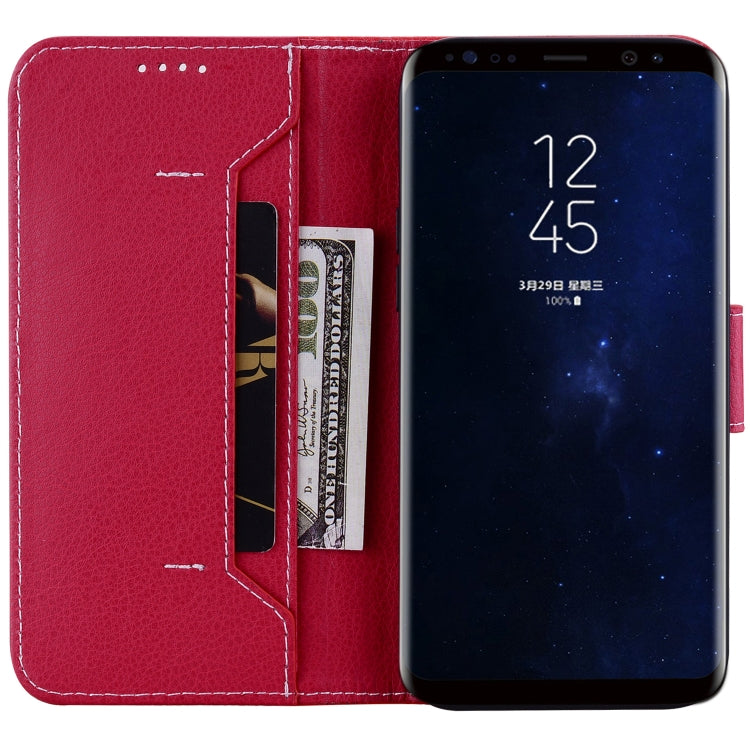 For Samsung Galaxy S8 Litchi RFID Leather Phone Case