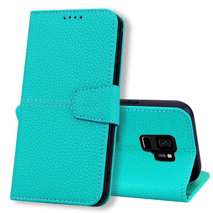 For Samsung Galaxy S9 Litchi RFID Leather Phone Case