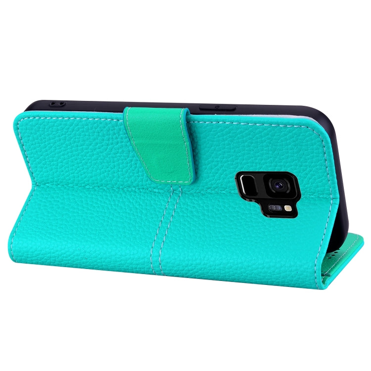 For Samsung Galaxy S9 Litchi RFID Leather Phone Case