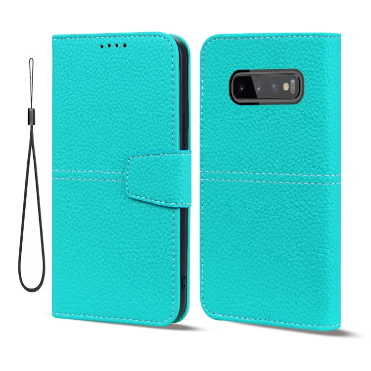 For Samsung Galaxy S10 Litchi RFID Leather Phone Case