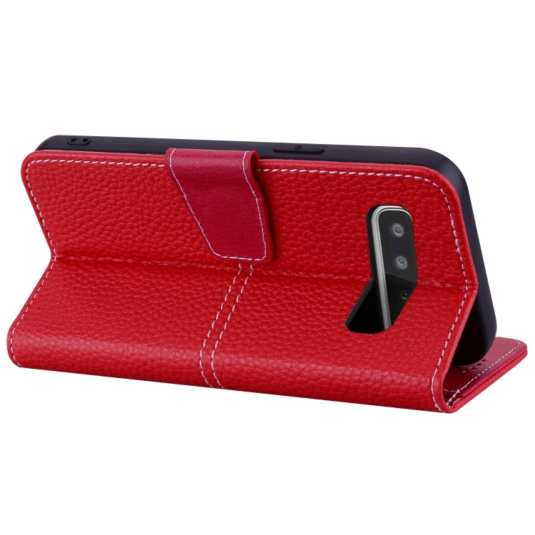 For Samsung Galaxy S10 Litchi RFID Leather Phone Case