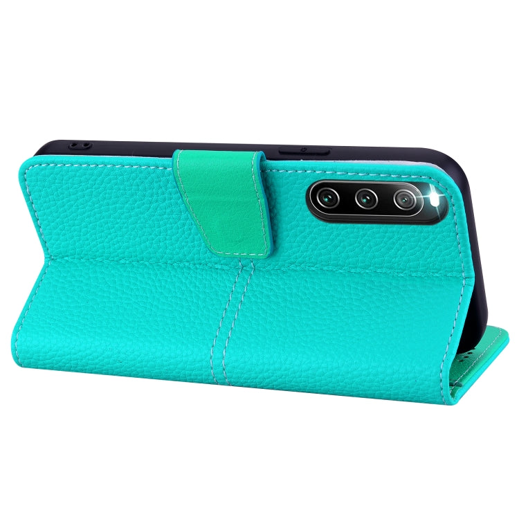 For Sony Xperia 10 III Litchi RFID Leather Phone Case