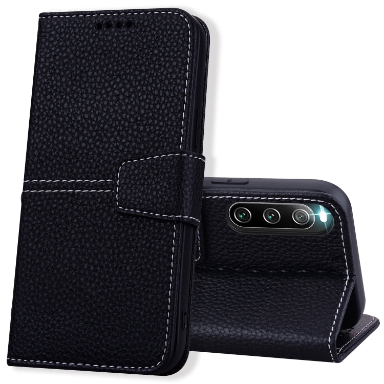 For Sony Xperia 10 III Litchi RFID Leather Phone Case