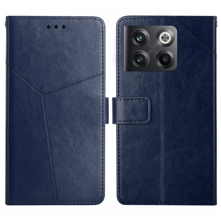 For OnePlus 10T / Ace Pro HT01 Y-shaped Pattern Flip Leather Phone Case