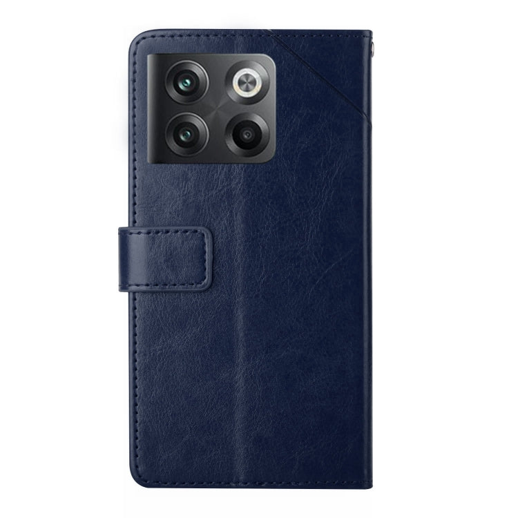 For OnePlus 10T / Ace Pro HT01 Y-shaped Pattern Flip Leather Phone Case