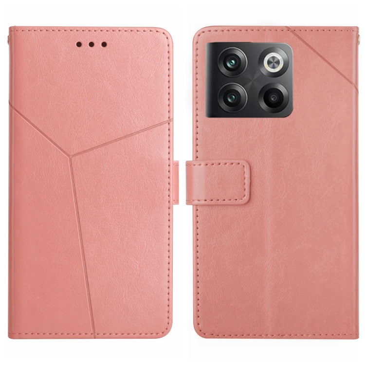 For OnePlus 10T / Ace Pro HT01 Y-shaped Pattern Flip Leather Phone Case